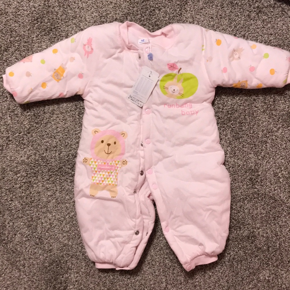 Run&bang baby bunting overall runbang baby girl